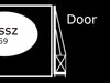 Door arrangement.