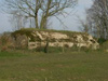 Wellblech shelter.