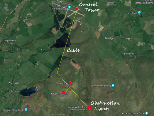 RAF Davidstow Moor, Airfield Site