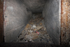 View down the escape tunnel.