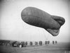 Kite balloon on the western front.