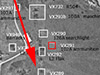 Plan of where the second 102A is situated.