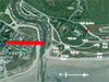 Plan. The red line is between the two blocks.