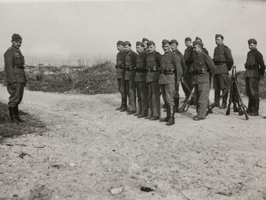 Wn233 Tot de haut Hauptleitstand/SK for StP234  Batterie Hamburg