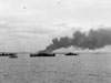 Shipping out at sea on D-Day.