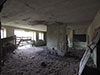 A large protected hut inside at Wn349 La Roche, Normandy.