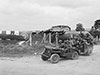 Jeep and trailer leaving the DZ..