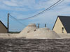 I am not sure but I think these are aerial protective mountings and the third may be a chimney for the fire.