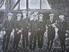 Officers at RNAS Slindon, Sussex. Airship mooring site. As it may have looked here.