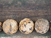 Cannon balls.