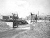Wired compound. It needed to be secure as pilfering of coal was rife, due to the small amount allocated to every hut.