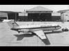 One of the prototype 1-11's outside this hangar in 1963.