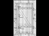 Wooden door.
Schwere Holztür 800x1700mm
Links Öffnung.
Left -- Opening..
