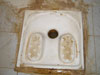 A Turkish toilet.
