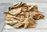 Concrete sacks.