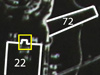 22 the Hangar, the yellow square the winch house and then 72 the Slipway.