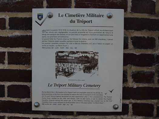 Le Tréport Military Cemetery..