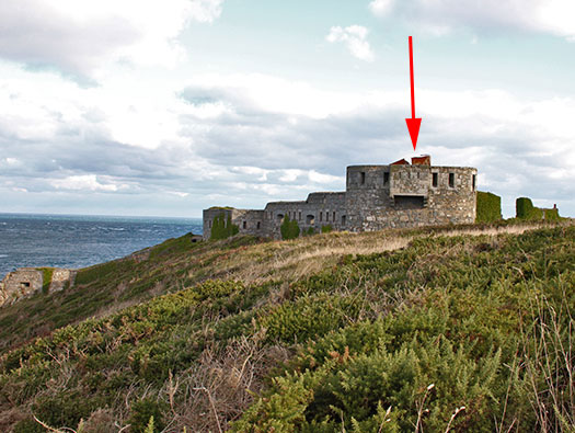 Alderney, MP5 'Türkenburg' Flak