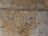 'Sprachrohr' the words painted on the wall.
