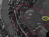 Yellow circle on plan.