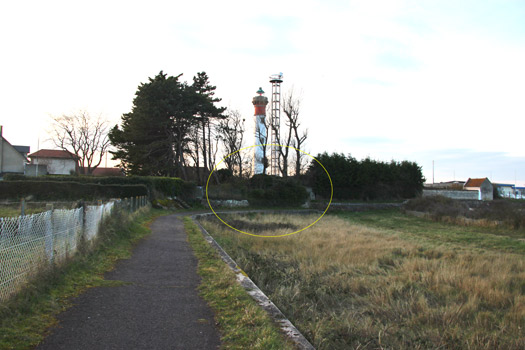 Wn07 Ouistreham,
Pointe du Siège.