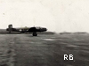 A Halifax lifting off at RAF East Moor.