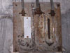 Mercury barrometer, to check the air pressure inside the overage. From (A24) Bois de Bousse (Fort aux Fresques).