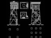 Plan of a wooden Flak tower.