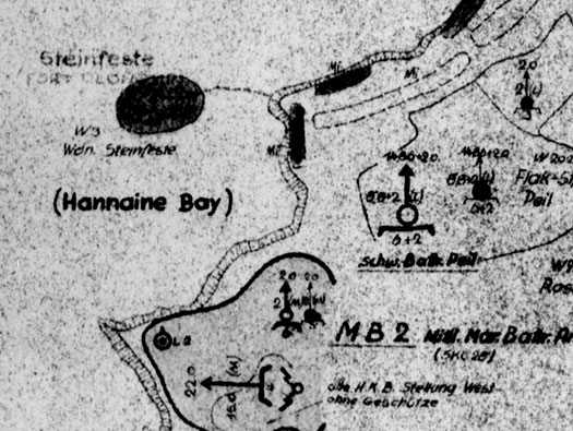Alderney, W 3 Wn Steinfeste, Fort Clonque