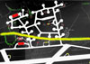 Plan - the Avenue in yellow.