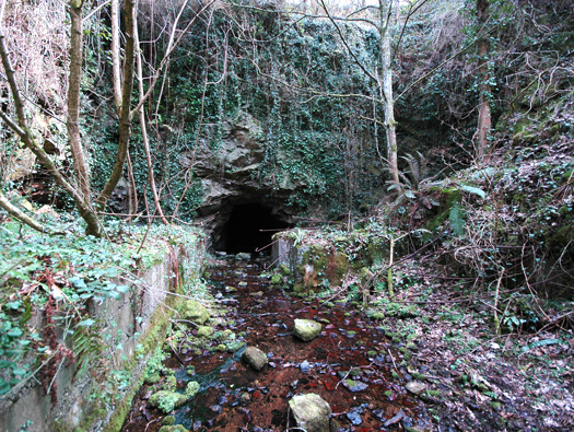 Castel Vendon,  Batterie Française Tourville, (Souterrain).