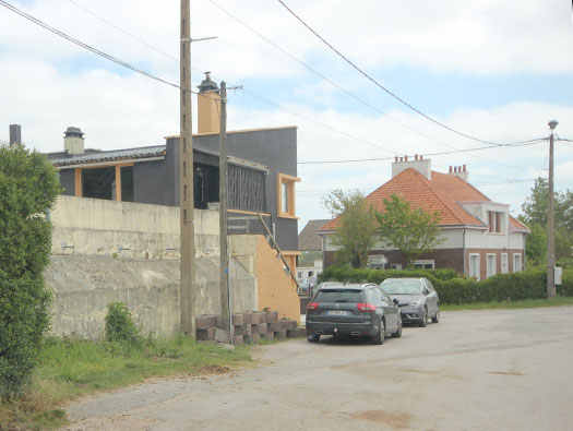 StP Moritz, Les Huttes d'Oye plage ouest