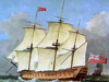 A ship of the line.