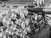 Stored ammunition.