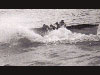 Sherman DD in a rough sea.