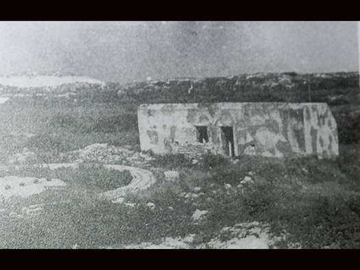 Batterie Fort Mahon Plage nord est.