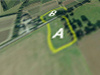 Plan of the site today. I see from the air photo that the field 'B' across the road from where I took this photo also had some huts and a roadway, now all removed?
