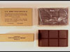 US Army Field Ration D, chocolate Block.
