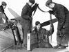 Loading ammunition.