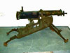 MG08 Maxim on its WW1 mount..