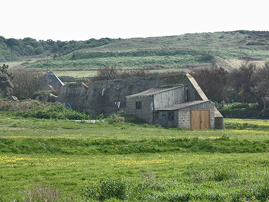 Alderney, Panzermauer 12,  Platte Saline