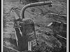 Automatic flame throwers were situated all along the defences, they were pre pressurised containers of a petroleum fuel that could be electrically fired by a switch panel in one of the bunkers. .