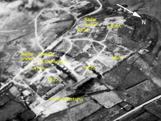 Wn349 Auderville la Roche, Luftwaffe station "Ammer".