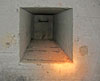 Vent and escape tunnel.