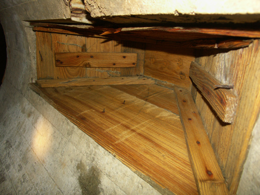 Castel Vendon,  Batterie Française Tourville, (Souterrain).