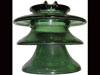 French glass insulators.