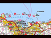 Just a few of the ring of forts around the port.