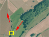 The walk out of the woods and then turn right up the track and you find this position for a 3.7cm anti-tank gun.