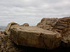 Destroyed bunker at Neville.