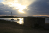 The estuary.